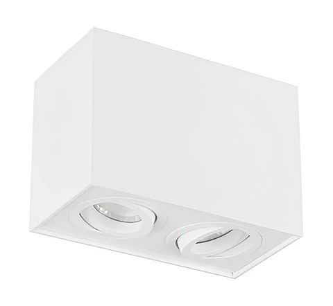 Apliqué led rectangular 2xGU10 blanco 2x35w IP54 VKB
