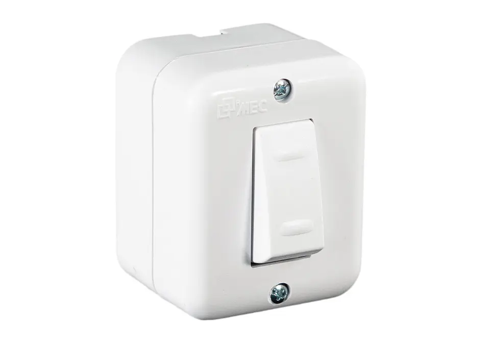 Casquete interruptor conmutador 9/24 blanco Lexo 1