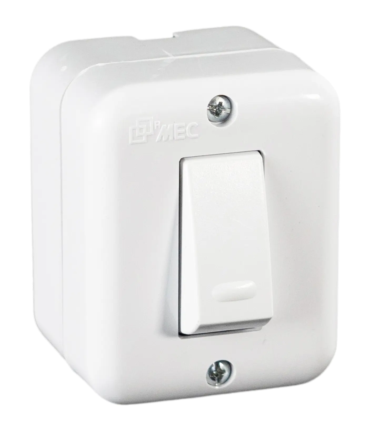 Casquete interruptor simple 9/12 blanco Lexo 1