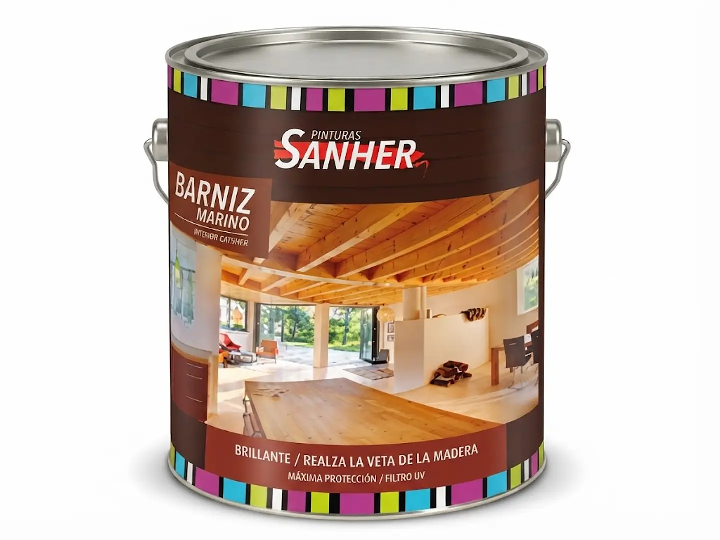 Galón Barniz Marino Roble Sanher 1