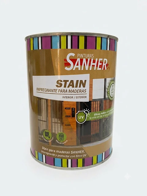 Litro Stain Nogal Sanher