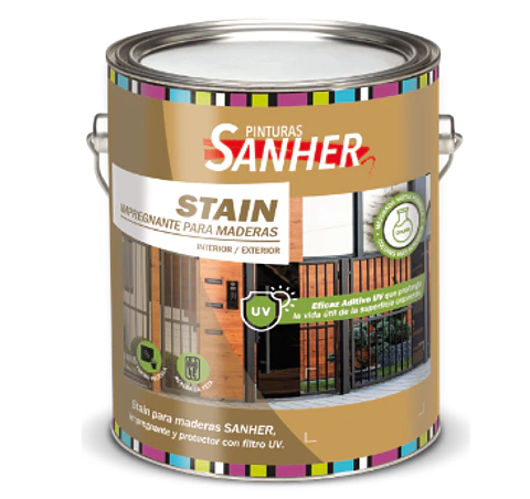 Galón stain natural Sanher 