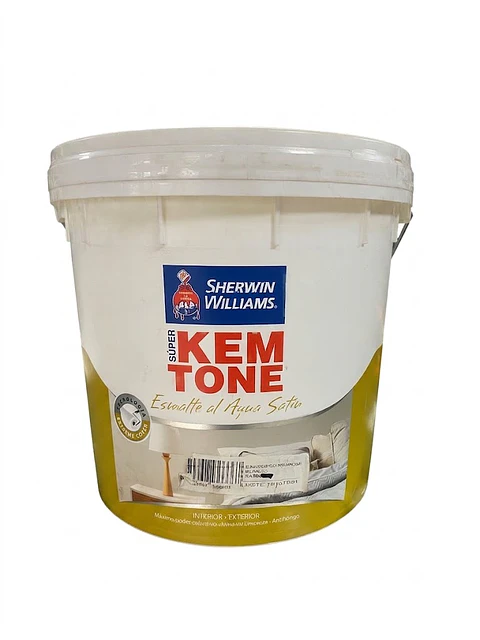 Tineta Esmalte al Agua Blanco Satin Sherwin Williams