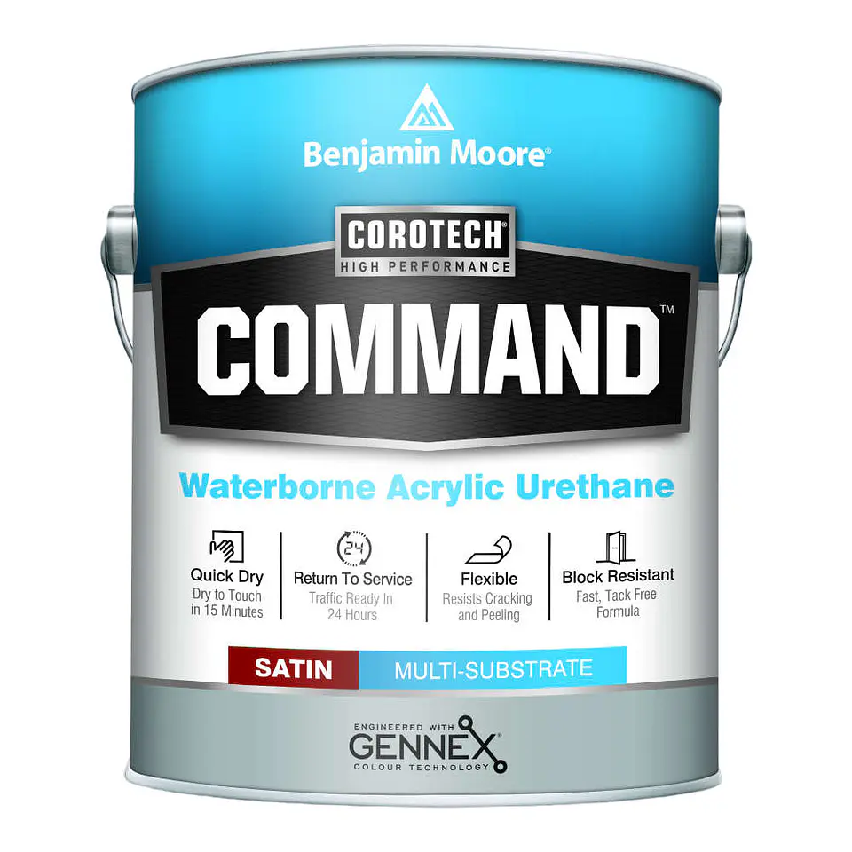 Galon Command Satin Base 3 de Benjamin Moore 1