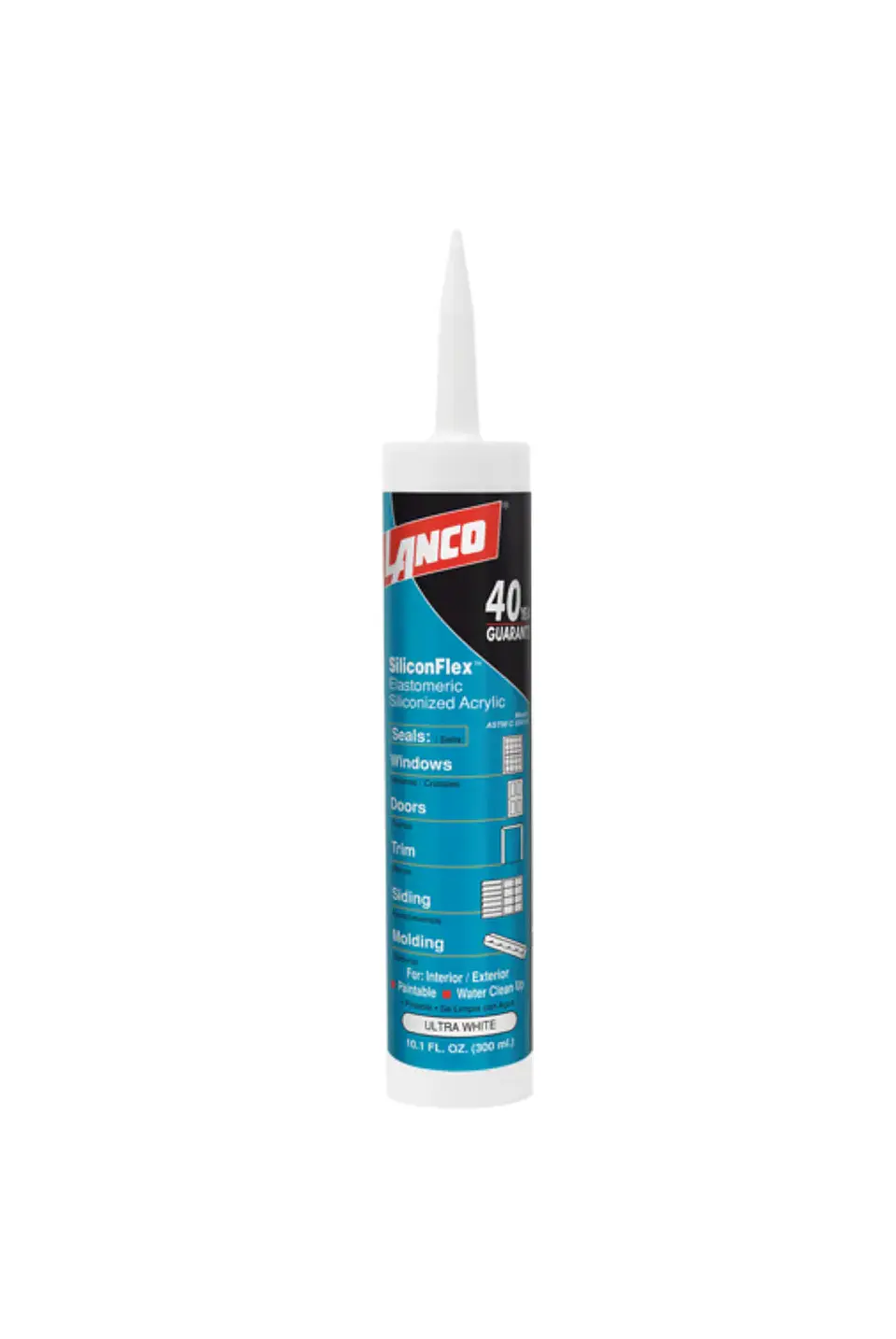 Silicon Flex Negro 300 ml Lanco 1