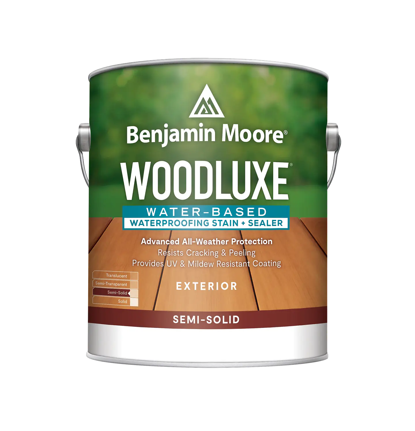 Galón Woodluxe Semi Solid Base Tint Benjamin Moore 1