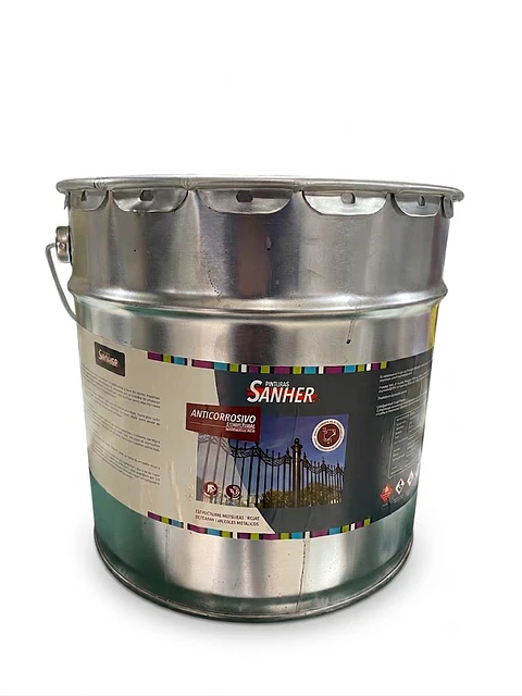 Tineta anticorrosivo gris Sanher 