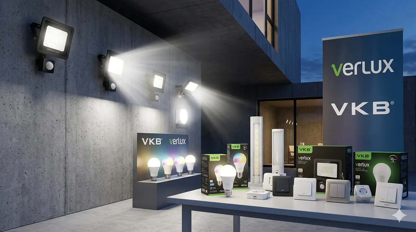 Productos eléctricos VKB, Verlux, Lexo y más