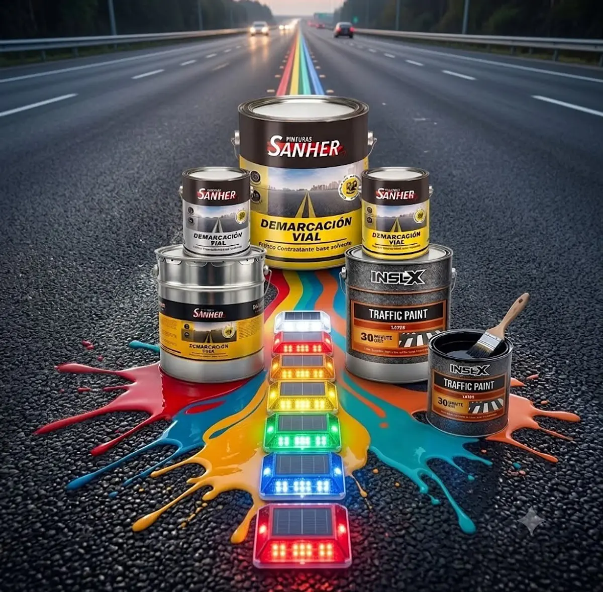 Pintura alto tráfico