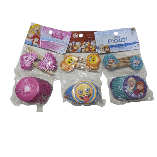 SET CAPSULAS Y PINCHOS DISNEY