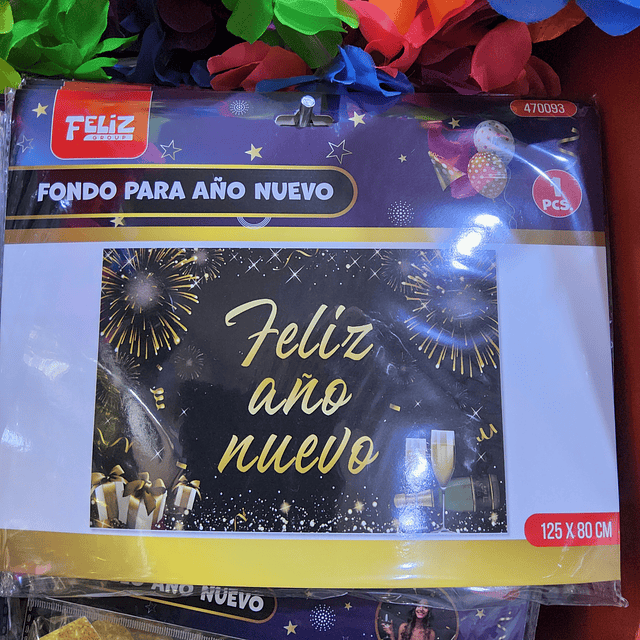FONDO PARA AÑO NUEVO X 1 UNIDAD.