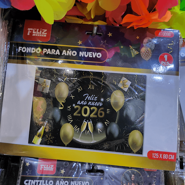FONDO PARA AÑO NUEVO X 1 UNIDAD.