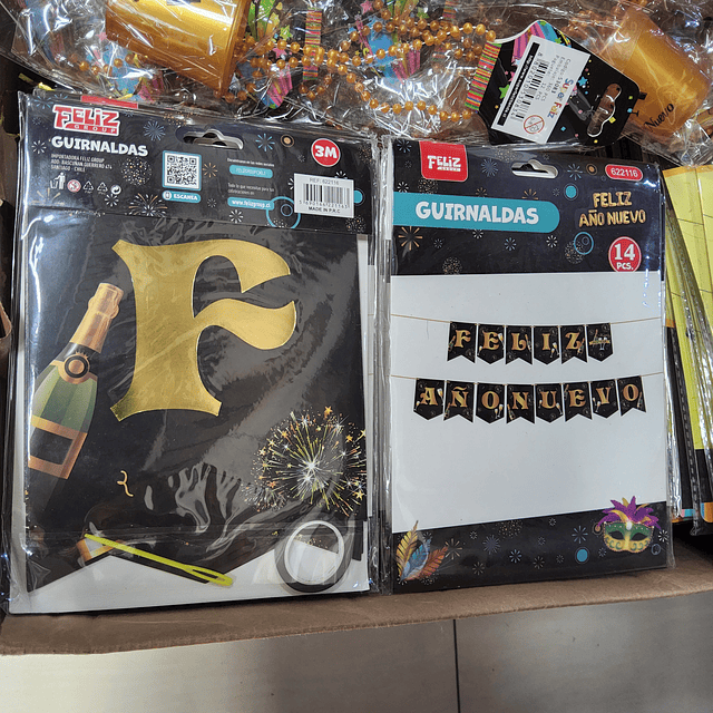 GUIRNALDA AÑO NUEVO X 1 UNIDAD