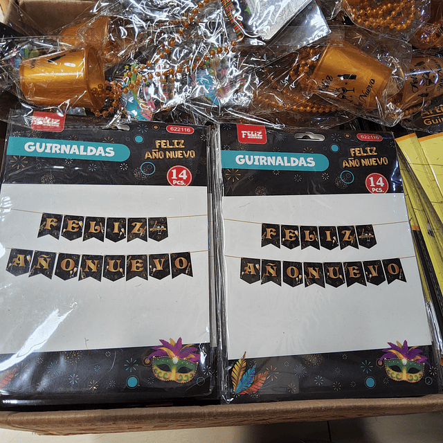 GUIRNALDA AÑO NUEVO X 1 UNIDAD