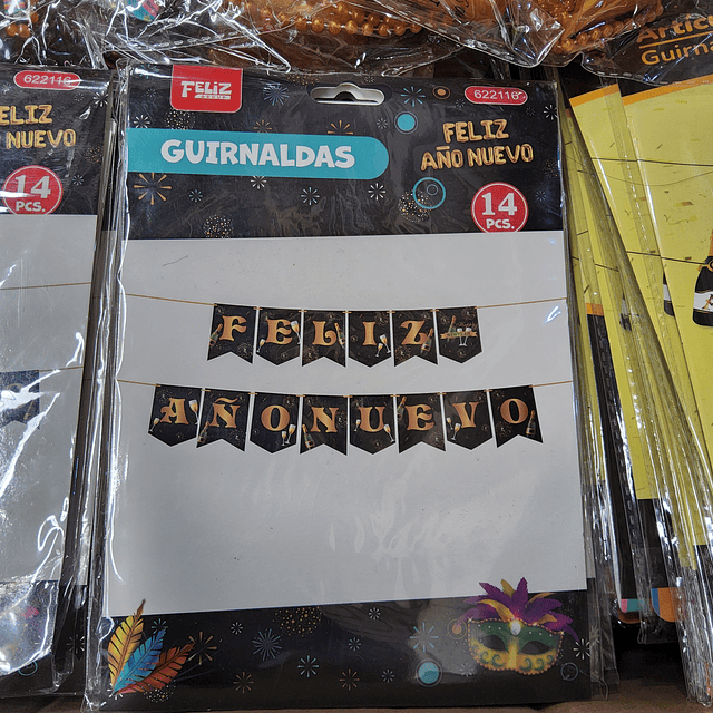 GUIRNALDA AÑO NUEVO X 1 UNIDAD