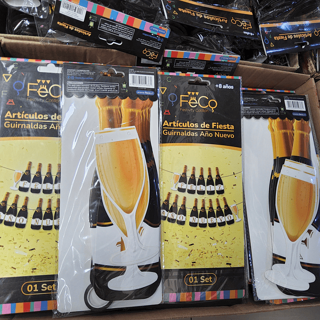 GUIRNALDA FIN DE AÑO X 1 UNIDAD 