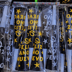 CORNETAS AÑO NUEVO X 6 UNIDAD