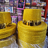 GORRO BRILLANTE AÑO NUEVO X 1 UNIDAD