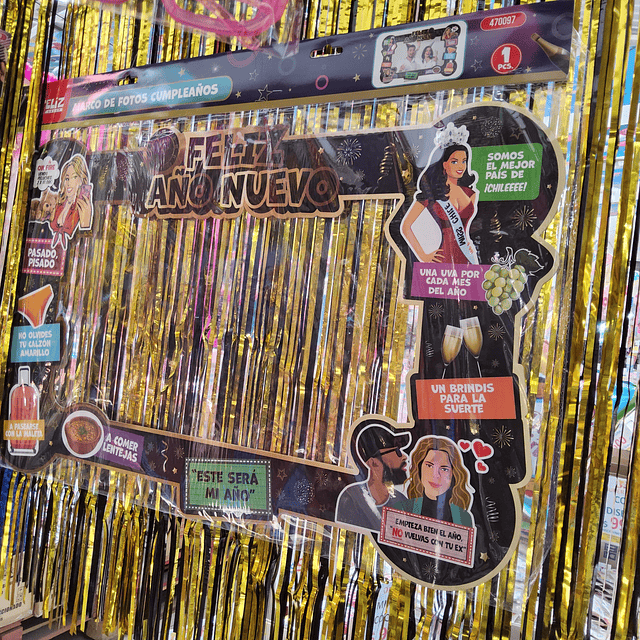 MARCO SELFIE AÑO NUEVO X 1 UNIDAD 