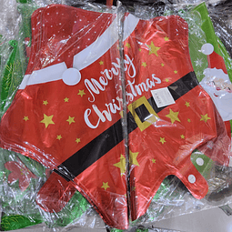 PACK DE GLOBOS METÁLICOS NAVIDAD X 50 UNIDADES