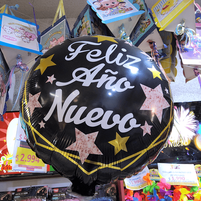 PACK DE GLOBOS METÁLICOS X 50 UNIDADES