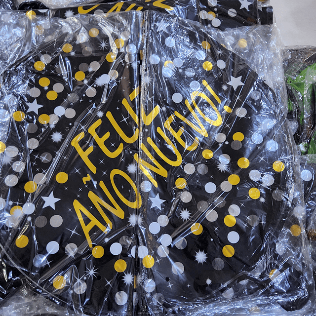 PACK DE GLOBOS METÁLICOS X 50 UNIDADES