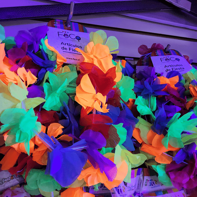 CINTILLO ELASTICADO FLOR SURTIDO X 6 UNIDADES