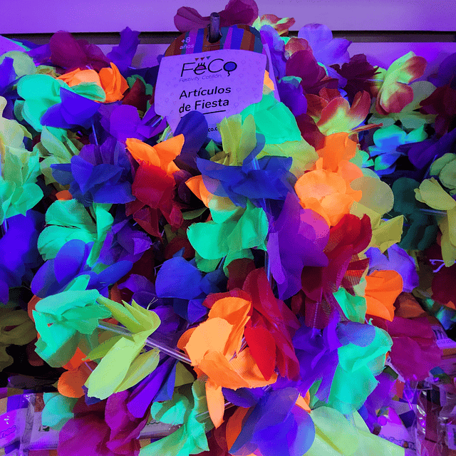 CINTILLO ELASTICADO FLOR SURTIDO X 6 UNIDADES