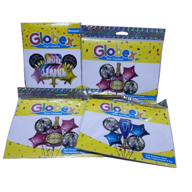 SET GLOBOS  BOUQUETS  GLOBEX