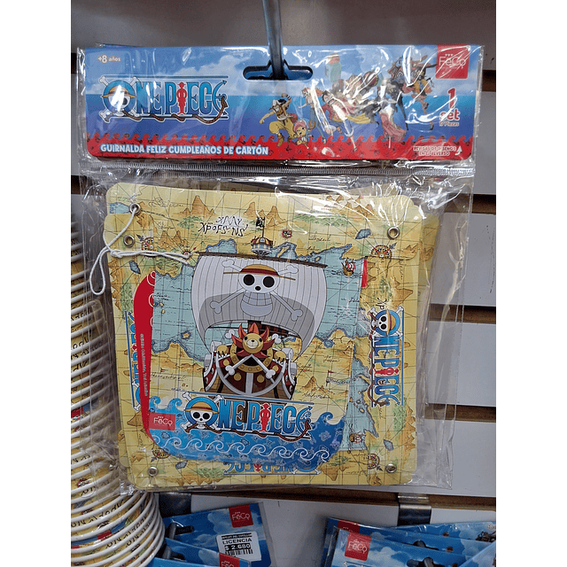 Guirnalda feliz cumpleaños one piege