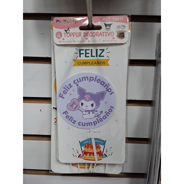 Topper decorativo kuromi