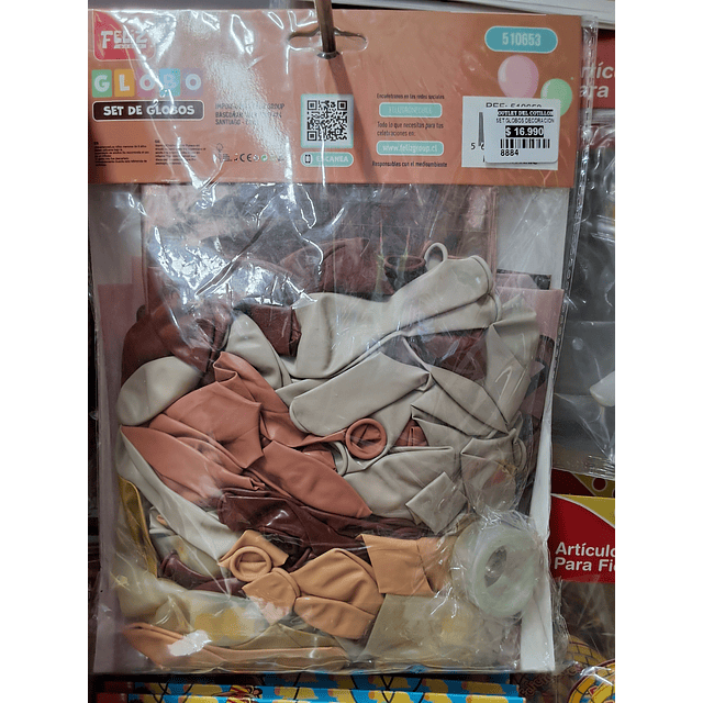 Set de Globo decorativo capibara