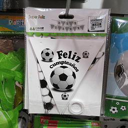 Banderin decorativo futbol 