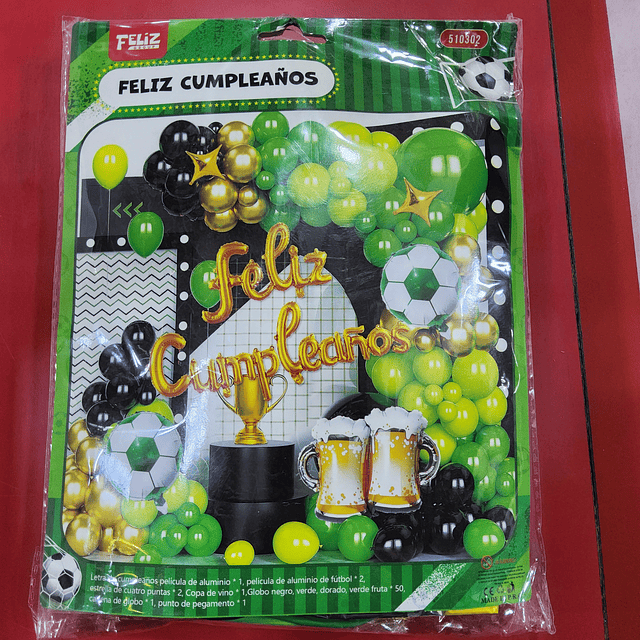 Set Decorativo de Futbol