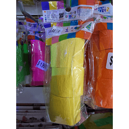 FESTON AMARILLO FLUOR 3 PCS