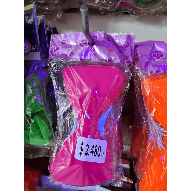 HUMITAS ROSADO FLUOR CHICAS X 12 UNIDADES