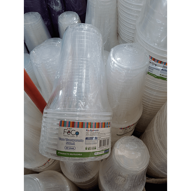 vasos plásticos 16 oz (set de 10 unidades) 
