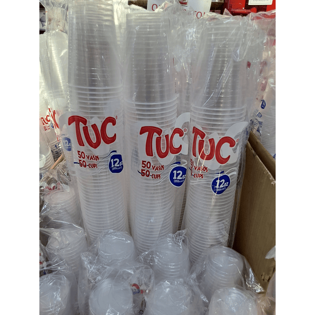 vasos plásticos 12 oz ( set x 50 unidades)