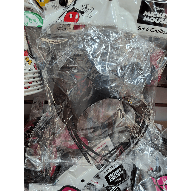 Cintillos de Mickey mouse x 6 unidades 
