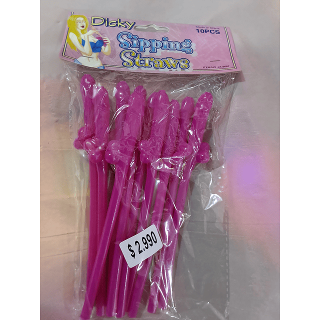 Despedida de soltera bombillas plásticas color fucsia