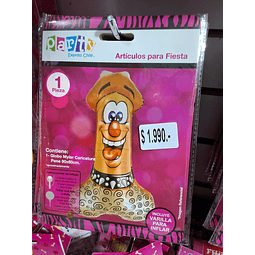 Despedida de soltera Globo metálico 1 x unidad 