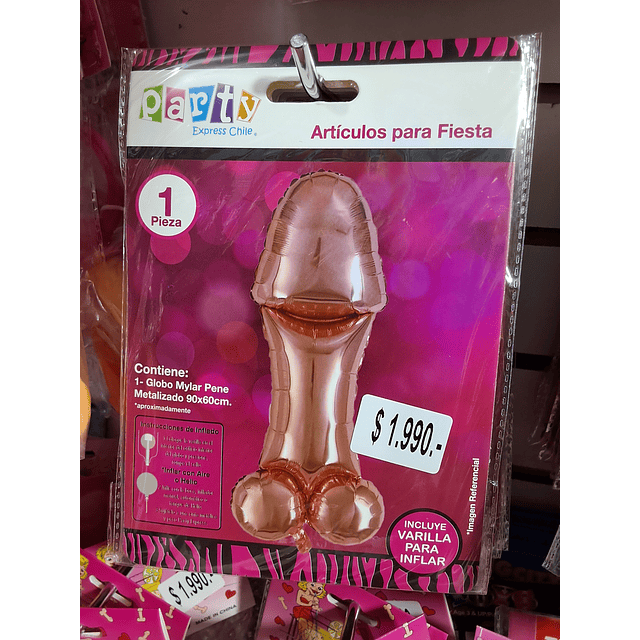 Despedida de soltera Globo metálico x 1 unidad 