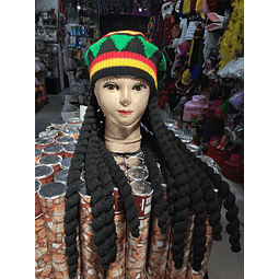 Gorro Cotillón Rasta 