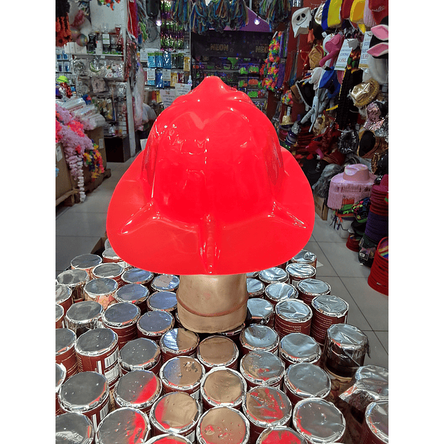 Sombrero Bombero plástico de niño