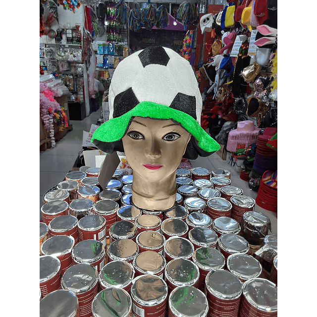 Gorro fútbol de género 