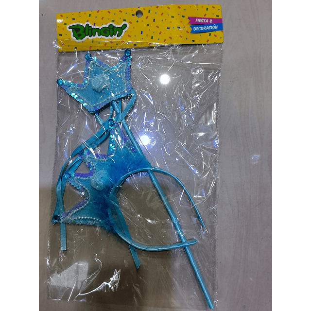 Set varita con corona Blingin 