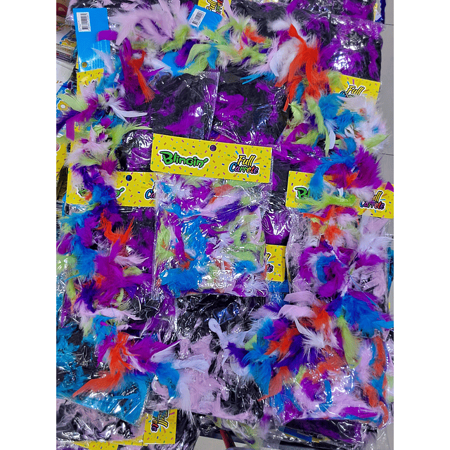 Boa de plumas Blingin 