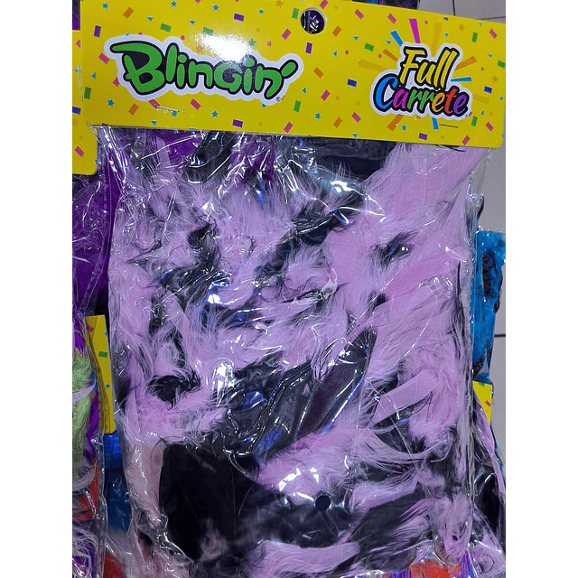 Boa de plumas Blingin x unidad