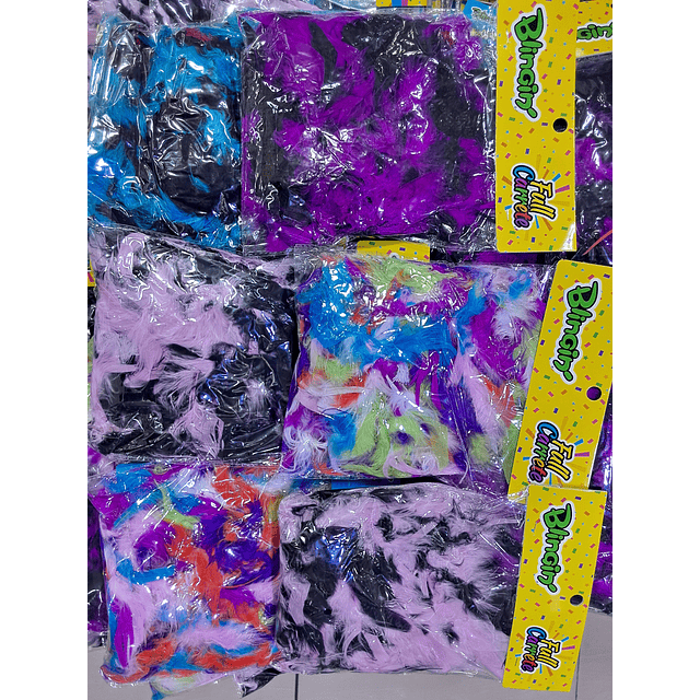 Boa de plumas Blingin x unidad