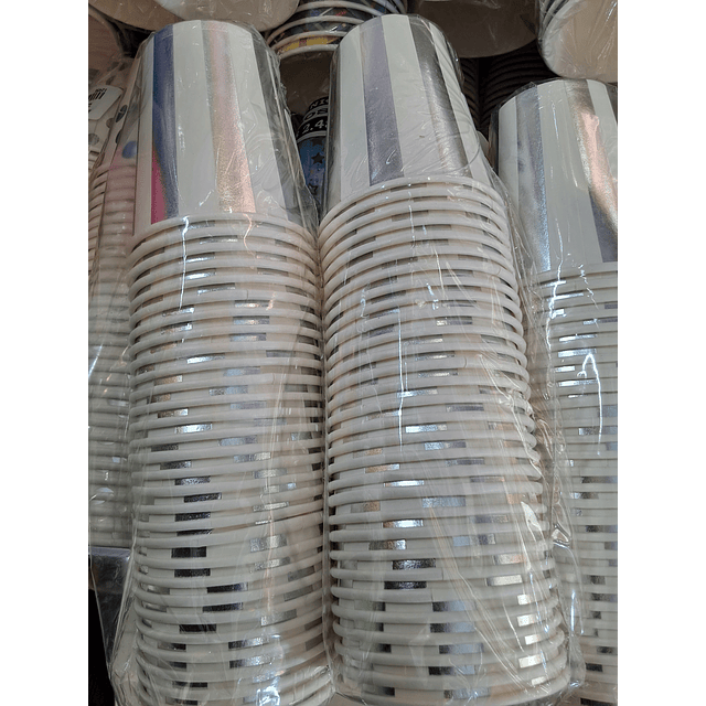 Set vasos x 30 unidades 